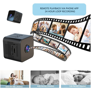 Mini Cámara inteligente X1 1080P cámara inalámbrica WIFI detección de movimiento seguridad en el hogar pequeña cámara de red de visión nocturna - Product Image 2