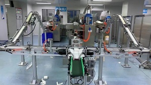 玻璃瓶、宠物、罐子等全自动皮带链容器输送机。 - Product Image 6