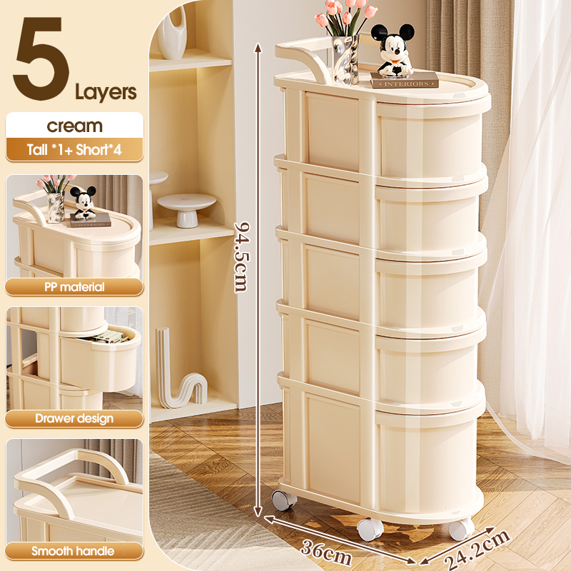 Cream 5 layers heightened