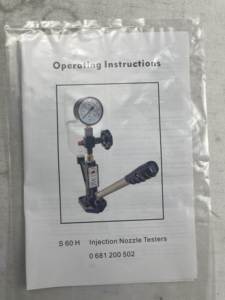 Werkseitiger Common-Rail-Druck motor analysator Test und Kalibrierung der Handpumpe S60H Diesel-Kraftstoffdüsen-Einspritz düsen tester - Product Image 6