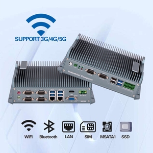 Dual <strong>LAN</strong> 8 USB 6 COM RS232 RS485 Linux Windows Compatible Fanless OEM OPS Mini PC NAS Industrial Control Ready Embedded Computer
