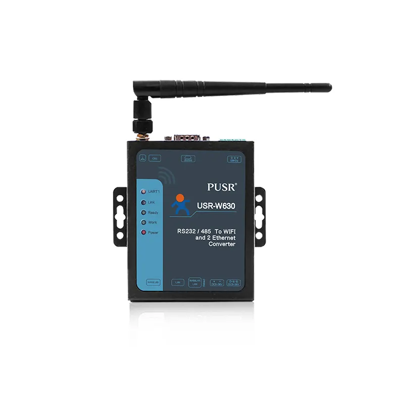 סידורי RS485/RS232 יציאת WiFi Ethernet ממיר עם modbus RTU כדי TCP USR-W630