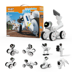 ClicBot robot inteligente programación robot módulo empalme robot perro juguete - Product Image 1
