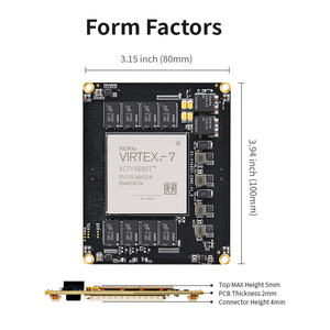 Puzhi PZ-V7690T-SOM FPGA SOM Core Board di grado industriale Xilinx Virtex-7 XC7V690T FPGA Kit di sviluppo - Product Image 5