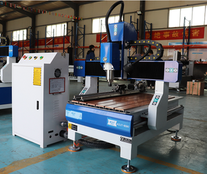 Máquina enrutadora CNC de 4 ejes, enrutador de carpintería 3D tipo 6090, precio barato - Product Image 4