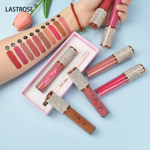Chất lượng cao in logo Lip Gloss chất lỏng không thấm nước Vegan Lip Stain hợp thờ<span class=keywords><strong>i</strong></span> trang Thiết kế nhãn hiệu riêng lâu dà<span class=keywords><strong>i</strong></span> son bóng - Product Image 5