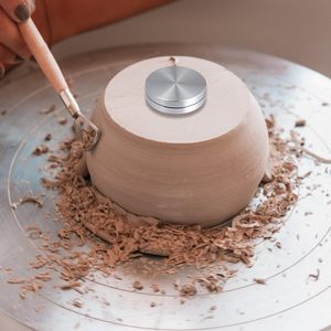 Bview sanat 30MM seramik kil çömlek atma kırpma Spinner aracı kil seramik döner kil küçük araçlar Potters için uygun - Product Image 4