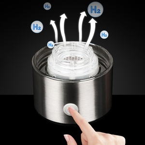 เครื่องพ่นน้ำไฮโดรเจน H2แบบชาร์จไฟได้,เครื่องกำเนิดน้ำสแตนเลสแบบเงียบเพื่อสุขภาพ - Product Image 4