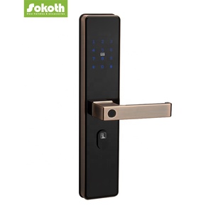 Keyless รหัสผ่านอิเล็กทรอนิกส์บัตรปุ่มกดลายนิ้วมือล็อคประตูสมาร์ท - Product Image 2