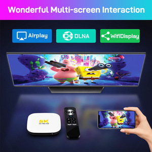 Yinzam高品質H96 Max M2 8K MaxスマートTVボックスAndroid 13 2.4G音声制御付きベスト4kセットトップボックスホストプロジェクター用 - Product Image 4