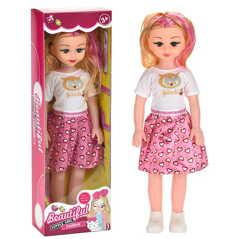 Kustom Paling Populer Mainan Boneka Anak-anak Indah Putri Boneka Gadis Mainan Bernyanyi Boneka untuk Anak Perempuan