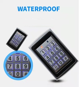 Wasserdichte Metall zugangs kontrolle für eintürigen Eingang mit ID-IC-Kartenleser und Tastatur eingang - Product Image 5
