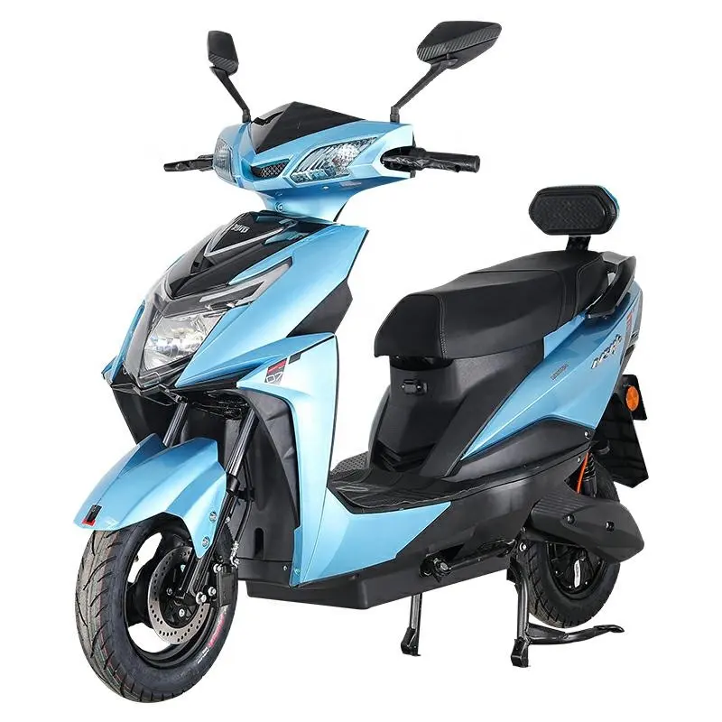 Popolare più economico ad alta velocità Scooter elettrico freno a disco 60 v20ah 1000w 1500w 2000w CKD India moto elettrica