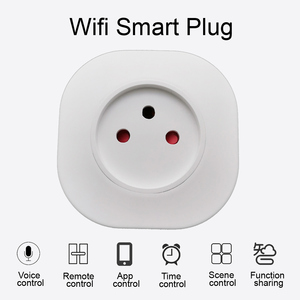 LEDEAST PA10-IS Tuya Smart WiFi розетка Israel стандартная AC100-240V поддерживает приложение дистанционного управления таймером и интеграцию Alexa - Product Image 4