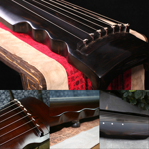 Strumento professionale NAOMI Guqin cinese 7 corde Zither Lian Zhu tipo Qin
