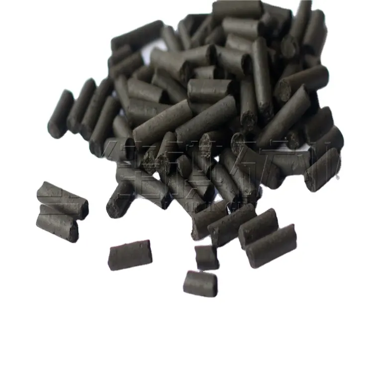 Anthracite Coal Based 4mm Clylindrical Column Extruded Pelletized Activated Carbon for Gas Treatment