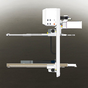 Braccio Robot industriale CNC a 3 assi per stampaggio ad iniezione grande 5 assi Euromap12/67 interfaccia Core tra cui cuscinetto pompa PLC - Product Image 4