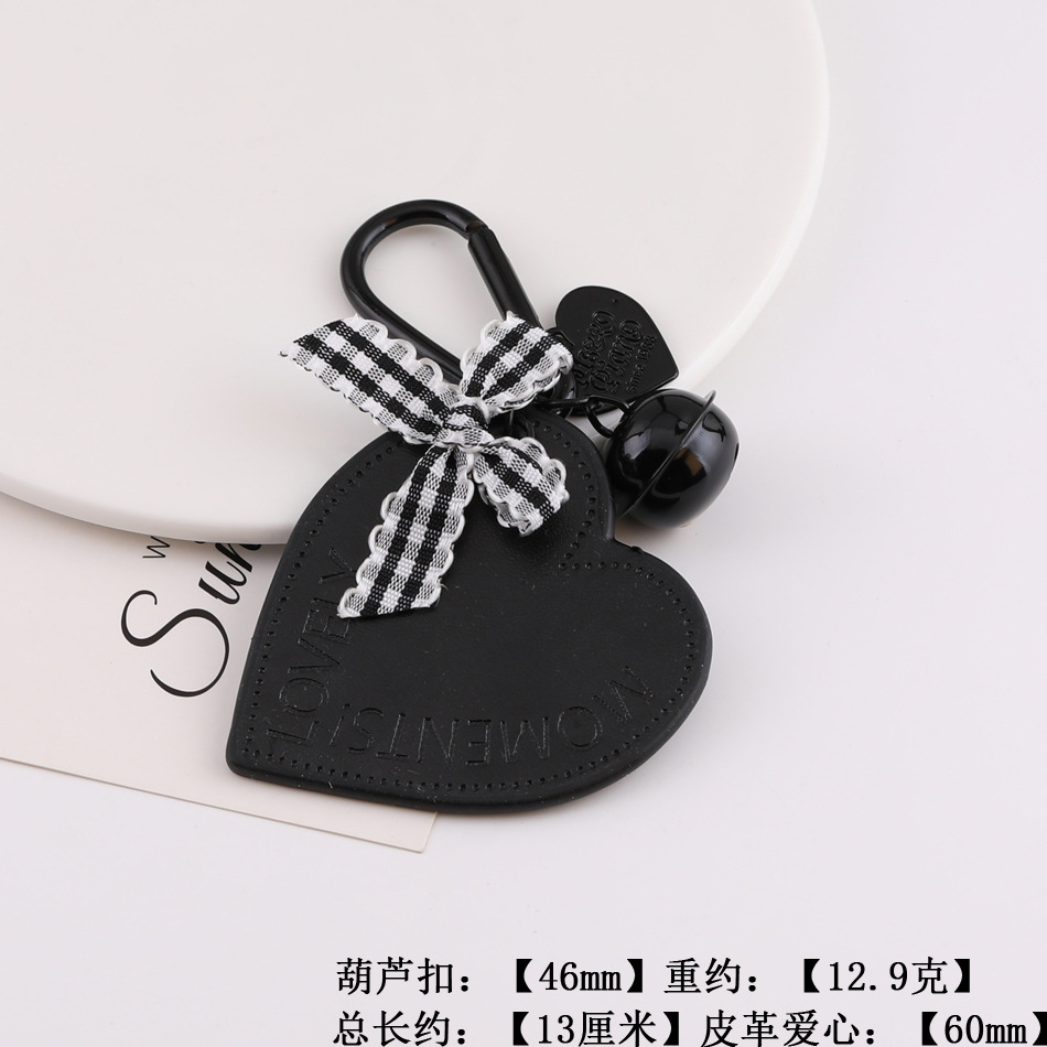 Gourd-shaped buckle - black