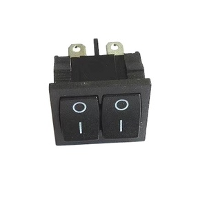 Schwarz Ein/Aus Dual Snap-In Rechteck Wipp schalter Auto Armaturen brett DPST 12V 4pin