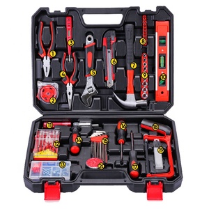 Kit de ferramentas manuais isolados, alta qualidade, 110 peças, conjunto de ferramentas de combo doméstico