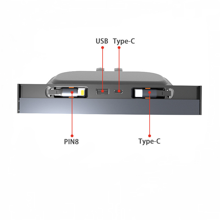 type-c et pin8