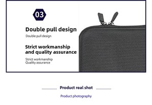 Eway Kabellose Bluetooth EVA Schwarze Tastaturhülle mit Stoßfester Aufbewahrungstasche für Produktivität Unterwegs - Product Image 2