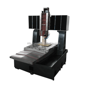 Centro de mecanizado vertical CNC con estructura de mesa de trabajo doble VMC1270 - Product Image 1