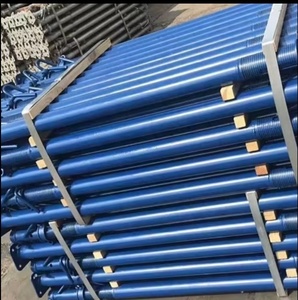 Galvanizado 1,6 m-3m/2,2-4,0 M Escalera de acero ajustable Sistema de apuntalamiento Jack para andamios de construcción Accesorios de metal telescópicos - Product Image 1