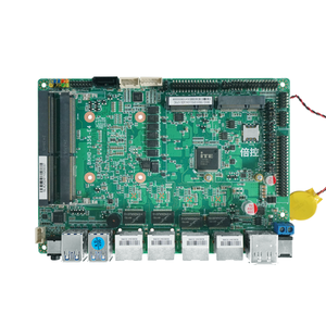 BKHD 4 Zoll Embedded Industrial Motherboard I3-7100u I7-8550U Quad Core IPC Motherboard 4 Netzwerk Port I210 EDV/LVDS Linux - Product Image 2