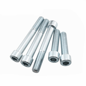 Lớp 12.9 din912 độ bền kéo cao kẽm mạ Hex ổ cắm Nắp vít M2 M3 M4 M5 M6 M8 M10 Allen đầu bu lông - Product Image 6