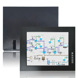 Monitor industrial con pantalla táctil de 17 pulgadas, LCD de alta calidad resistivo y monitor de panel LCD multitáctil personalizado - Product Image 1