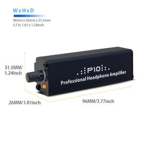 P10 profesional XLR a interfaz de Audio de 3,5 MM Mini convertidor de amplificador de auriculares portátil para dispositivos de Audio - Product Image 5