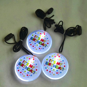 印刷各種金属漫画Led点滅バッジ安全ピンカスタムプロモーション点滅光るLEDボタンバッジ - Product Image 2