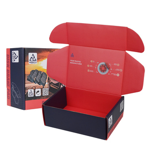 デパート用レーシングトイパターンレッドカラーベース配送包装ボックス - Product Image 3