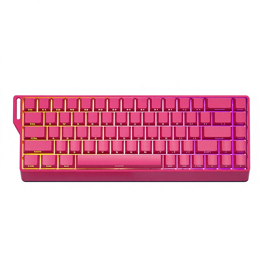 Berry red mechanical switch