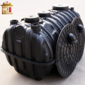 带隔油池的家用生物微型地下污水处理厂HDPE化粪池系统 - Product Image 5