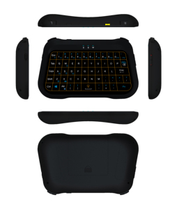 T18 Mini Wireless Air Mouse Remote <strong>Control</strong> 2.4G Touchpad Backlight <strong>Keyboard</strong> TV Box <strong>Android</strong> PC Material Smart <strong>Function</strong> Compatible