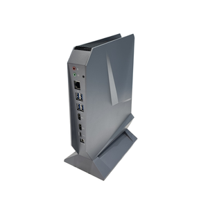 Fanless industriale Mini PC con Intel I5/I7 CPU Dual Display 8*2GB + RAM 256GB SSD finestre wi-fi 10/11 Business Computer Linux AU - Product Image 5