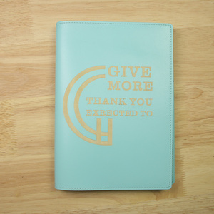 Diario agradecido personalizado barato para diario agradecido con objetivos tienda de estudiantes de viaje Bellroy diseñador de tapa blanda diario agradecido - Product Image 3