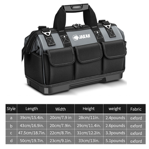 13 to 23 Inches Heavy Duty <strong>Tool</strong> <strong>Bag</strong> Electrical Holding Oxford <strong>Bag</strong> Electricians Multi-function <strong>Tool</strong> <strong>Bag</strong> - Product Image 6