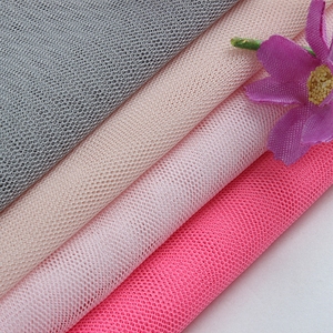 浅灰色印度窗帘婚礼背景薄纱面料 - Product Image 1