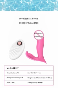 男性と女性の使用のための共有ウェアラブルインパクターパンティー卵ジャンプバイブレーター用ワイヤレスリモコン - Product Image 5