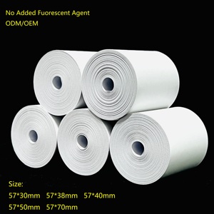 定制空白标签热收据纸热竞争价格纸卷3 1/8 ''* 230 '用于POS Atm银行 - Product Image 6