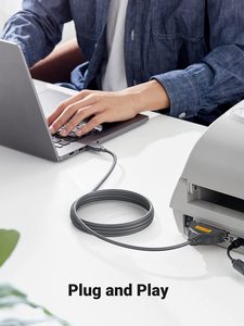 UGREEN USB到并行端口USB到IEEE1284 CN36 Centronics打印机电缆适配器LPT打印机电缆电线 - Product Image 6