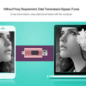 高速 4 合 1 OTG USB 闪存驱动器 2.0 3.0 For Android 手机 Micro USB Type C Iphone 闪电 32GB 64GB 128GB - Product Image 6