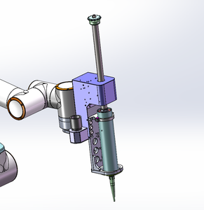 Automatische 6-Achsen-Roboterkleberlösungen Kleben, das kol labor ative Roboter abgibt und klebt - Product Image 6