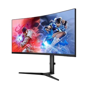 34 inç Led monitör 100hz 165 HZ 4K bilgisayar ekranı Rgb ışık çubuğu oyun kavisli ekran monitörler - Product Image 2