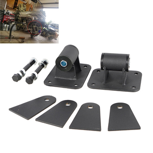 LS Swap Mounts แท่นยึดมอเตอร์แปลงแบบปรับได้สากลและแผ่นอะแดปเตอร์สําหรับ Chevy LS