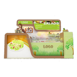 Trái cây tươi salad kiosk Mall Ice Cream & nước trái cây gian hàng hiển thị kiosk thiết kế ý tưởng cho bán - Product Image 5