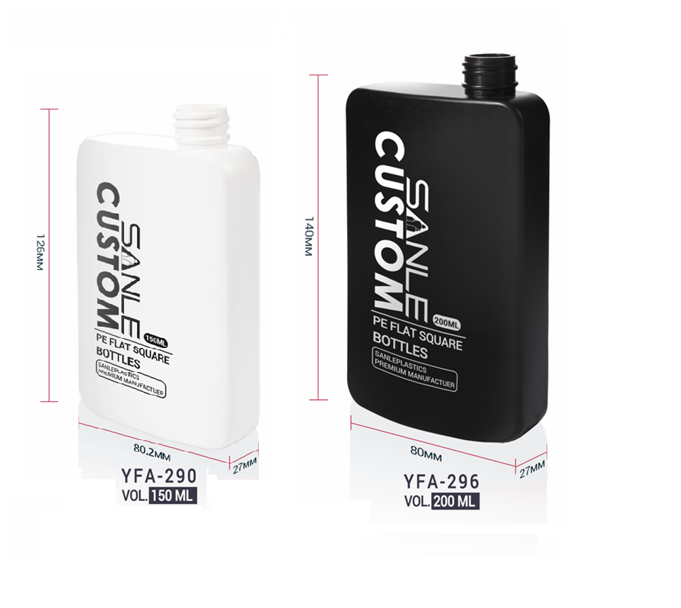 White (flat bottle)